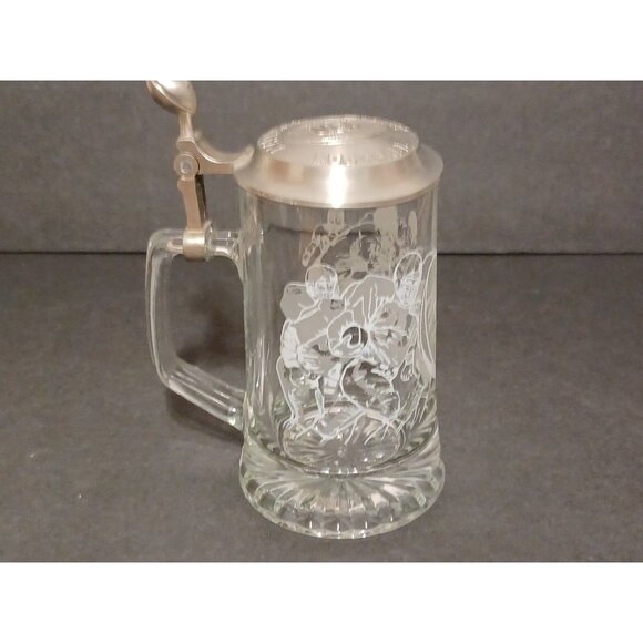 NFL National Football League Made In Germany Glass Beer Stein Mug - Picture 6 of 11